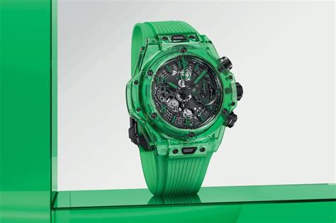 hublot green saxem|hublot big bang unico green.